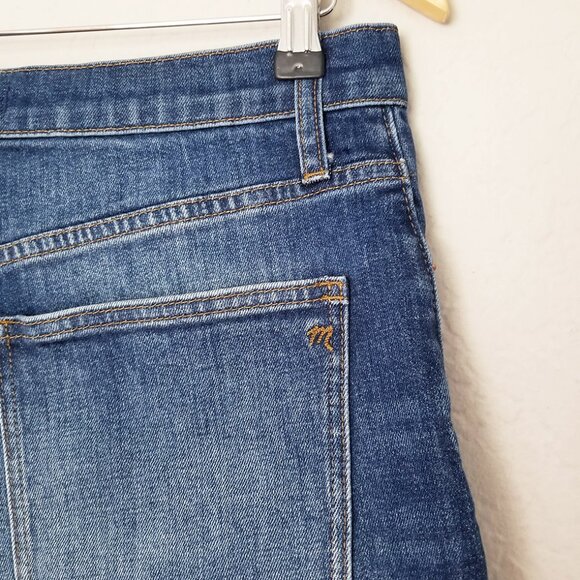 Madewell Cutoff Edition Glenoaks Wash Jean High-Rise Denim Shorts F7019 Size 29 - Picture 14 of 16